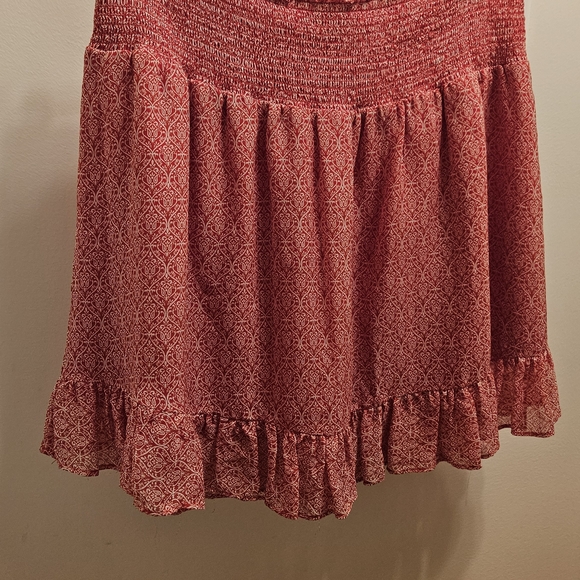 INTERMIX Rena Printed Ruffle Mini Skirt - Picture 5 of 5